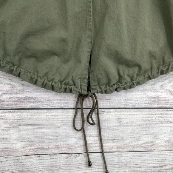 En Creme Floral Embroidered Military Jacket Women's Size‎ Medium Green - Picture 14 of 14